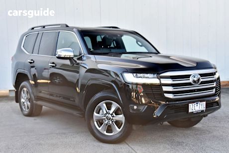 Black 2023 Toyota Landcruiser SUV SAHARA 4X4