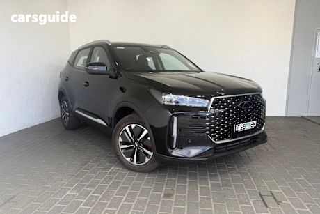 Black 2025 Chery Tiggo 4 SUV HYBRID ULTIMATE F