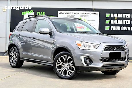 Silver 2015 Mitsubishi ASX SUV XLS F