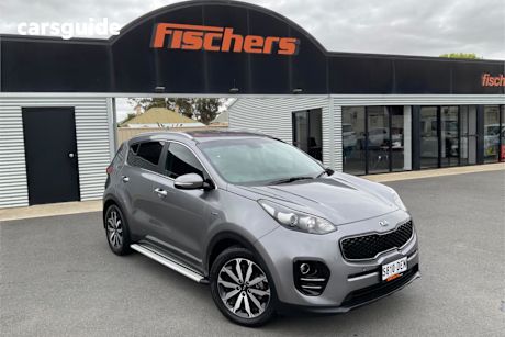 Grey 2016 Kia Sportage Wagon Sli (Awd)