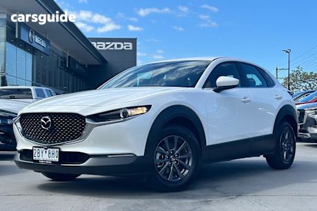 White 2024 Mazda CX-30 Wagon G20 Pure (Fwd)