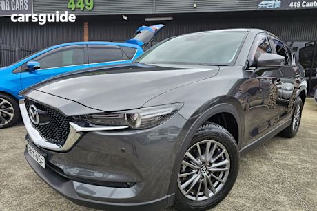 Grey 2017 Mazda CX-5 Wagon Touring (4X4)
