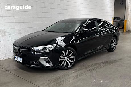 Black 2019 Holden Commodore Hatch RS F