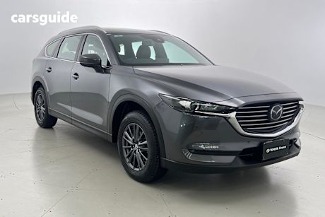 Grey 2022 Mazda CX-8 Wagon Touring (Fwd)