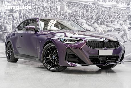 Purple 2023 BMW 2 Coupe 220I M SPORT R