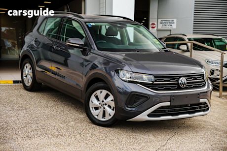 Grey 2024 Volkswagen T-Cross Wagon 85Tfi Life