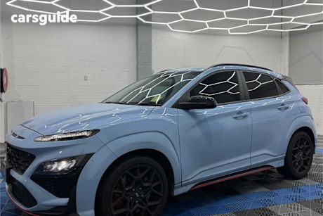 Blue 2022 Hyundai Kona Wagon N