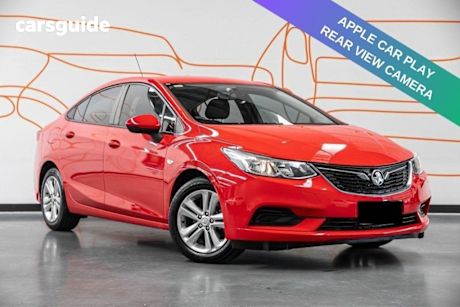 Red 2017 Holden Astra Sedan LS F