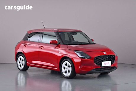 Red 2024 Suzuki Swift Hatchback Hybrid Plus