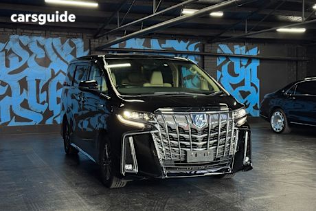 Black 2020 Toyota Alphard SUV EXECUTIVE LOUNGE S AYH30