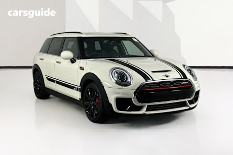White 2019 Mini Clubman Wagon John Cooper Works All4