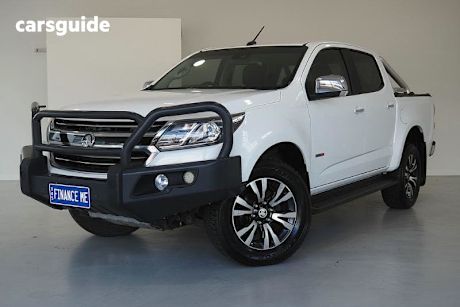 White 2020 Holden Colorado Ute Tray LTZ 4X4