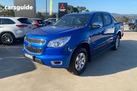 Blue 2013 Holden Colorado Ute Tray LTZ 4X4