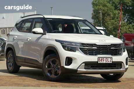 White 2024 Kia Seltos Wagon S (Fwd)