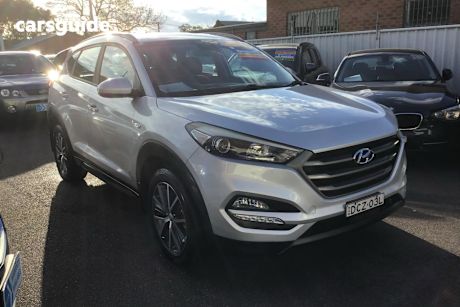 Silver 2015 Hyundai Tucson Wagon Active X (Fwd)