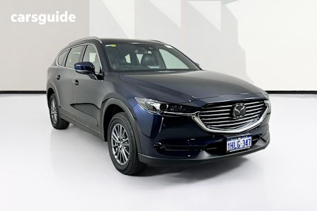 Blue 2021 Mazda CX-8 Wagon Touring (Fwd)