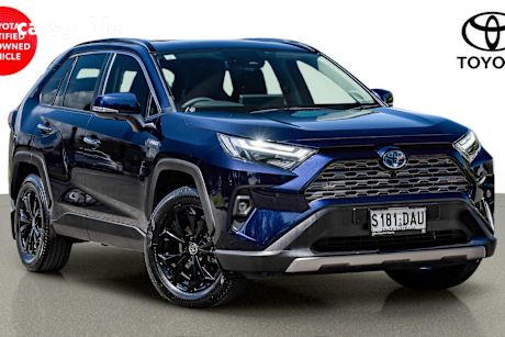 Blue 2024 Toyota RAV4 SUV CRUISER F