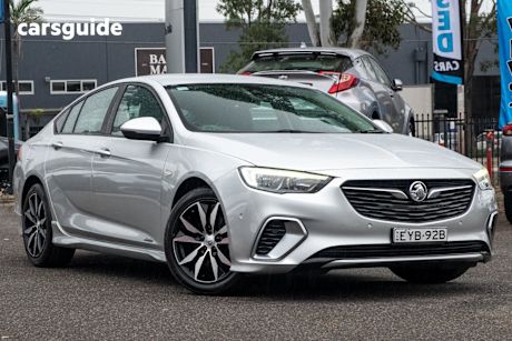 Silver 2019 Holden Commodore Liftback Rs