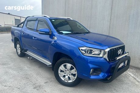 Blue 2019 LDV T60 Ute Tray PRO 4X4