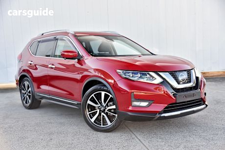 Red 2020 Nissan X-Trail Wagon Ti (4Wd)