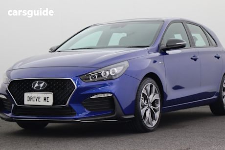 Blue 2020 Hyundai I30 Hatch N LINE PREMIUM F