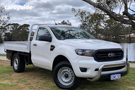White 2020 Ford Ranger Ute Tray XL 4X4