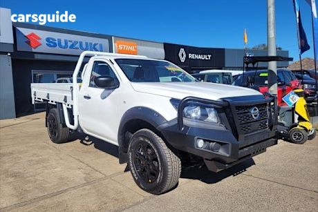 White 2024 Nissan Navara Dual Cab Chassis Sl (4X4)