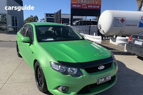 Green 2008 Ford Falcon Sedan XT