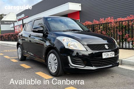 Black 2016 Suzuki Swift Hatch GL F