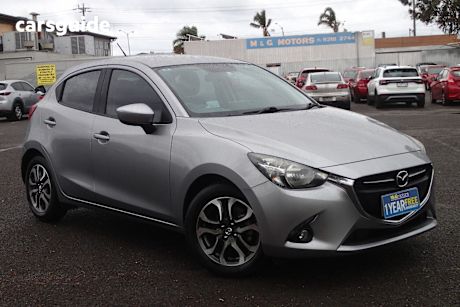 Silver 2014 Mazda Mazda2 Hatch GENKI F