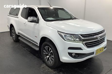 White 2019 Holden Colorado Crew Cab Pickup Ltz (4X4) (5Yr)