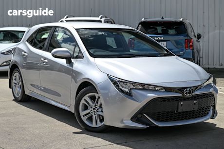 Silver 2022 Toyota Corolla Hatch ASCENT SPORT F