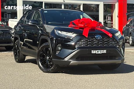 Black 2024 Toyota RAV4 SUV CRUISER F
