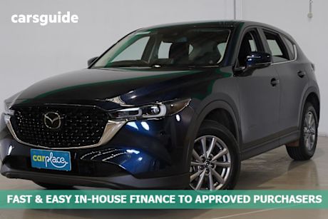 Blue 2024 Mazda CX-5 Wagon G25 Maxx Sport (Fwd)