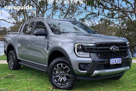 Silver 2025 Ford Ranger Ute Tray WILDTRAK 4X4