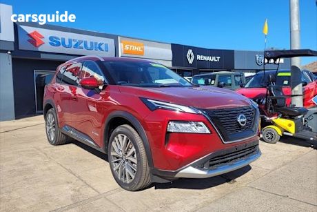 Red 2024 Nissan X-Trail Wagon Ti-L (4Wd) E-Power (Hybrid)