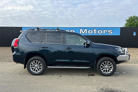 Blue 2021 Toyota Landcruiser Prado SUV VX 4X4