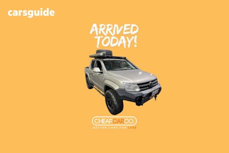 Silver 2011 Volkswagen Amarok Dual Cab Utility Tdi400 Highline (4X4)