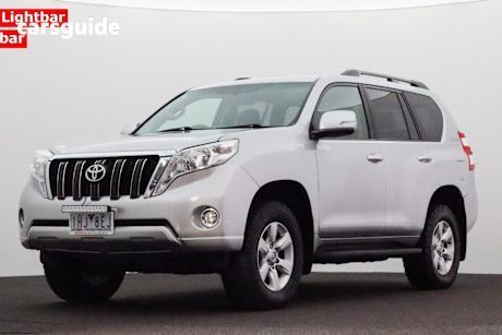 Silver 2016 Toyota Landcruiser Prado Wagon Gxl (4X4)