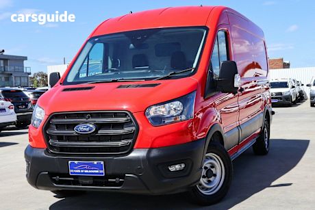 Red 2020 Ford Transit Commercial 350L F