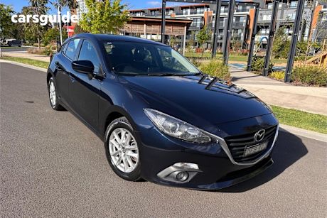 Blue 2015 Mazda 3 Hatchback Touring