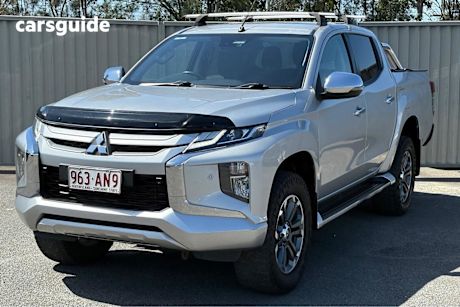 Silver 2020 Mitsubishi Triton Double Cab Pick Up Gls (4X4)