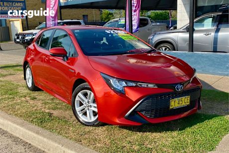 Red 2020 Toyota Corolla Hatch ASCENT SPORT HYBRID