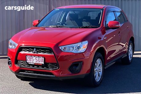 Red 2012 Mitsubishi ASX Wagon (2Wd)