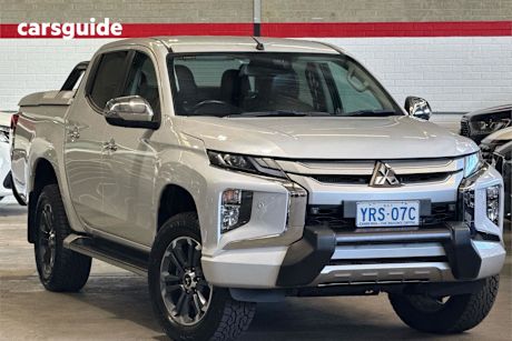 White 2019 Mitsubishi Triton Ute Tray GLS PREMIUM 4X4