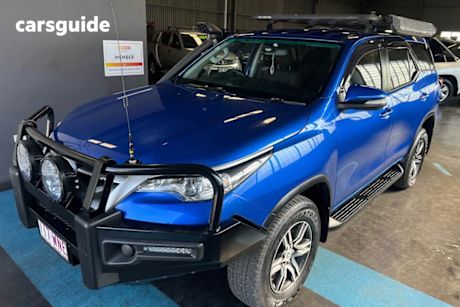 Blue 2015 Toyota Fortuner Wagon Gx