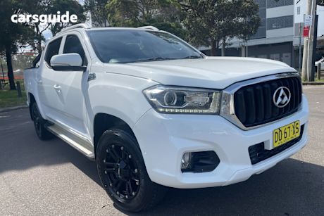 White 2018 LDV T60 Double Cab Utility Pro (4X4)