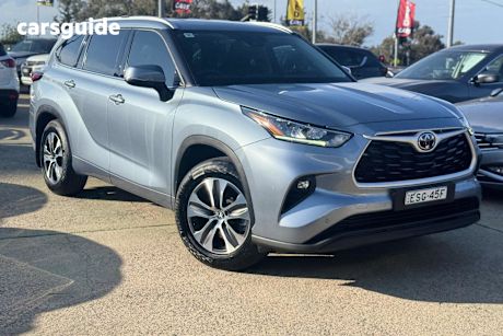 Blue 2022 Toyota Kluger Wagon Gxl Awd
