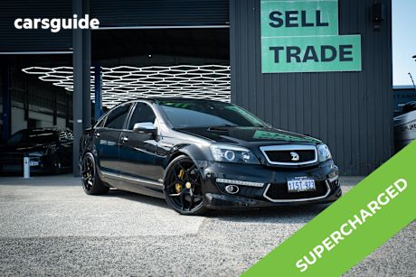 Black 2013 HSV Grange Sedan GEN-F R