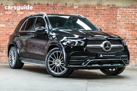 Black 2021 Mercedes-Benz GLE-Class SUV GLE300 D 4WD